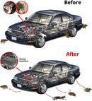 Ultrasonic Mouse Repeller Safe Pest Control Ultrasonic Car Repeller Anti Mouse Rat Shockproof Controller Electronic Ultrasonic Rodent Repeller