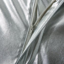 INCERUN Men Shiny Pant with Pockets Party Nightclub Style Pantalons Men's Coated Shiny Elastic Trousers Fashion Personalized Male Long Pants S-5XL