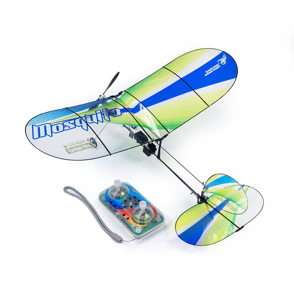 Dancing Wings Hobby E43 Mosquito 360mm Wingspan Slow Flyer Indoor Mini RC Airplane PNP With DSMX/2 RX & TX Combo