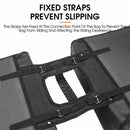 WEST BIKING 36L Bicycle Pannier Bag Waterproof Carbon Leather Bike Rack Trunk Handbag Outdoor Travel Cycling Rear Seat Cargo Bag