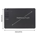 VINSA T605 Graphics Drawing Tablet 170x107mm Working Area 8 Pen Nibs Art Creation Sketches with 8192 Levels Pressure Battery-free