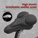 WEST BIKING Silicone High Elastic Bicycle Cushion Cover Breathable Soft Bike Seat Cushion with Rainproof Protection for Outdoor Riding