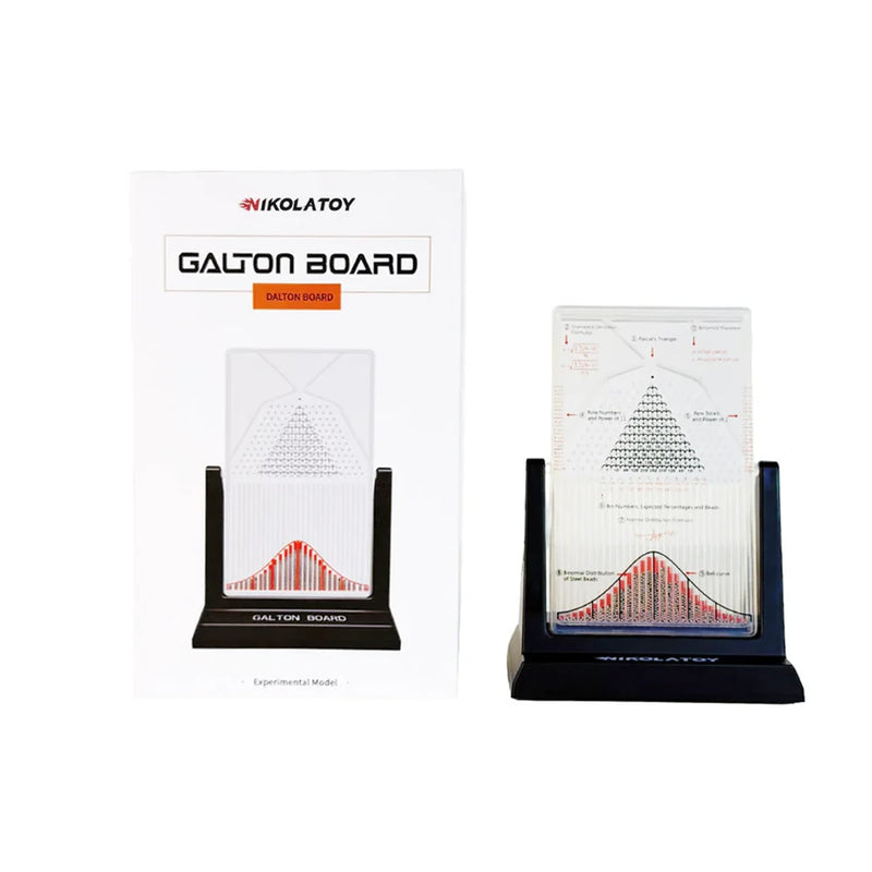 NIKOLATOY Galton Board Normal Distribution Model Scientific Exploration Desktop Ornaments Science Discovery Toys