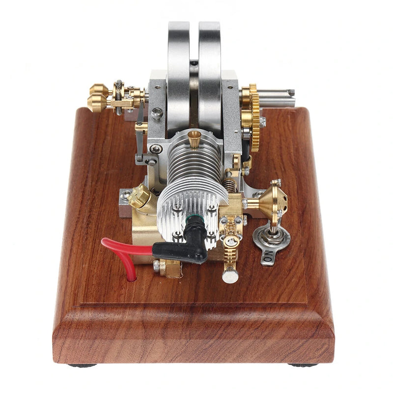 OKMO M96 Oddball Mini Horizontal Air-Cooled Single Cylinder 4-Stroke Hit and Miss Gas Engine Physics Science Educational Learning Toy