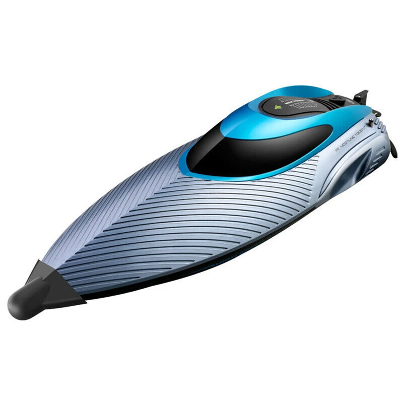 4DRC S3 2.4G 25km/h RC Boat Fast High Speed Capsized Reset LED Light Water Model Remote Control Toys RTR Pools Lakes Racing Kids Children Gift