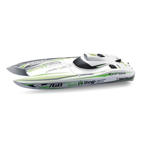 TY XIN 768 Brushless RTR 2.4G 30km/h RC Boat Jet Speedboat Water Cooling Waterproof Remote Control Ship High Speed Full Proportional Vehicles Models Toys