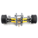 MOC-9365 High-tech Parts Building Blocks + Wheels Small Particle Rear Drive System Shock Absorbing Chassis Creative Toy Assembly Model