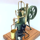 OKMO R01 1/12 Stirling Hot Air Pump Engine Model Water-cooled External Combustion Engine Copper Castings Physics Science Experiment for Children