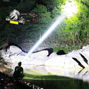 XMUND Waterproof LED Headlamp Handfree COB Work Light with Magnet USB Headlight Built-in Battery Suit for Fishing Camping