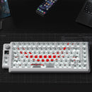 LANGTU T75 Tri-mode Gaming Mechanical Keyboard with Multimedia Knob83+2 Keys Customized Hot Swappable RGB Gasket Structure Wired Esports Keyboards