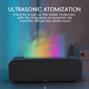 Tevorex 250ML Colorful Flame Aromatherapy Diffuser Dynamic Fire Flame  Cool Mist Humidifier with 7 Colors Light Remote Control Timer and Auto Off Function for Home Office