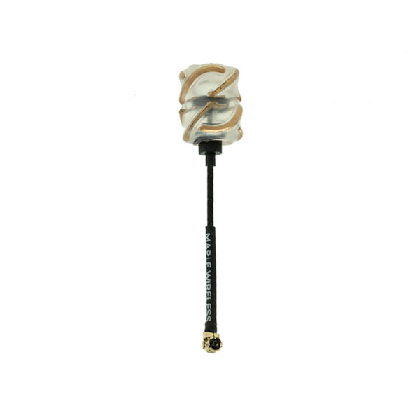 Maple Wireless Light 1S 5.8Ghz 2dBi Circular Polarization Lollipop FPV Antenna RHCP IPEX for Acrobee Mobula7 Mobula8 BETAFPV 1S FPV Tinywhoop RC Drone
