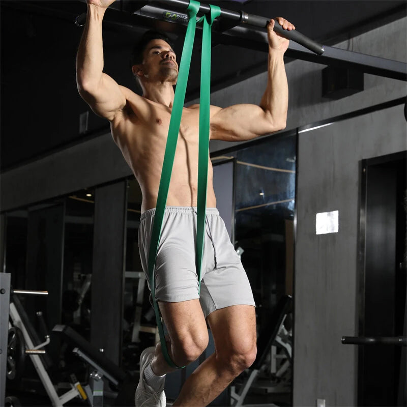 KALOAD 11pcs Heavy Duty Latex Resistance Band Exercise Elastic Band Set For Sport Strength Pull Up Assist Band Workout Pilates Fitness Equipment