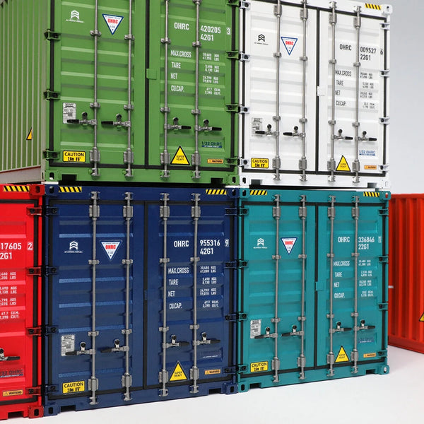 Orlandoo Hunter TEU-22G1 FEU-42G1 1/32 20ft/40ft Container Unassembled White DIY Kit RC Car Vehicles Models Parts