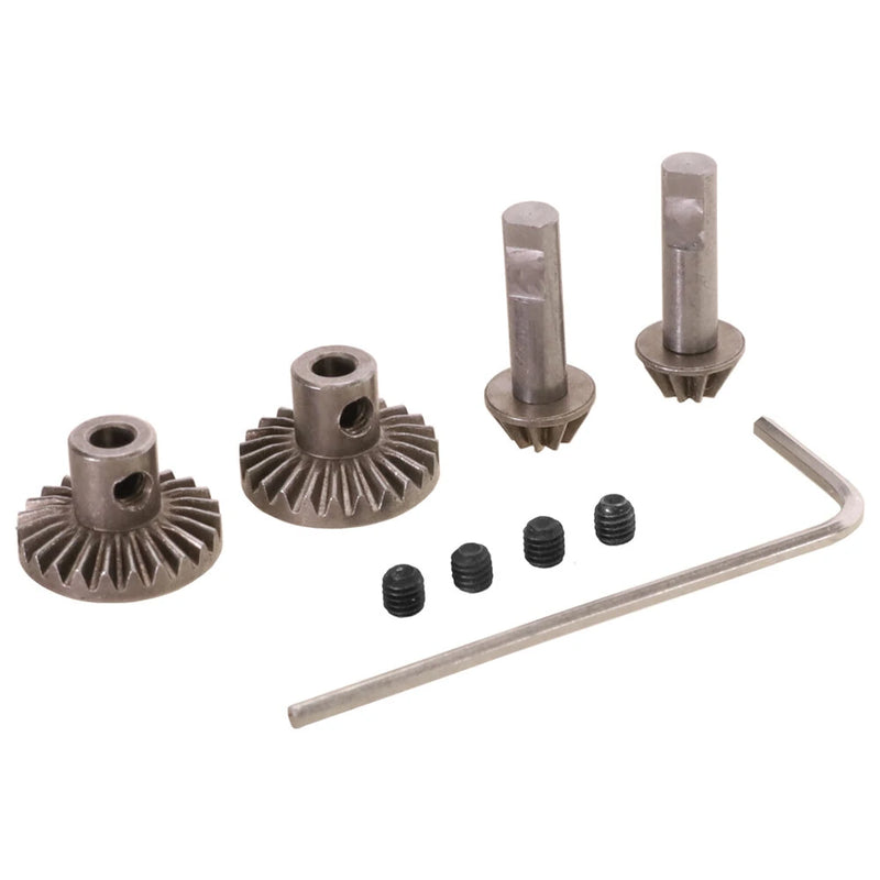 Upgraded Metal Parts Front Rear Bridge Axle Small Large Bevel Gear for MNRC MN78 MN82 MN168 MN99S V2 1/12 RC Cars Vehicles Models Spare Accessories