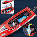 HJ823 2.4G RC Boat High Speed  25KM/h Speedboat Waterproof RTR Vehicle Models for Children Toys