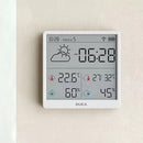 DUKA LCD Wireless Smart Home WIFI Temperature and Humidity Weather Sensor Rechargeable Indoor Clock Hygrometer Mini Digital Thermometer