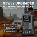 Baofeng K67 PRO Multi-Band Walkie Talkie 2600mAh Battery Six Bands Receive FM Radio NOAA Weather Alerts VOXs Function