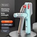 KALOAD 5-100kg USB Rechargeable Electronic Counting Hand Gripper Adjustable Resistance Strengthener for Finger Arm Muscle Strength Exercise Training