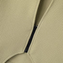 INCERUN Mens Coats Fashion-forward Male Zip-Up Jacket - Japanese and Korean Style Solid Color Short Sleeve Male Clothing