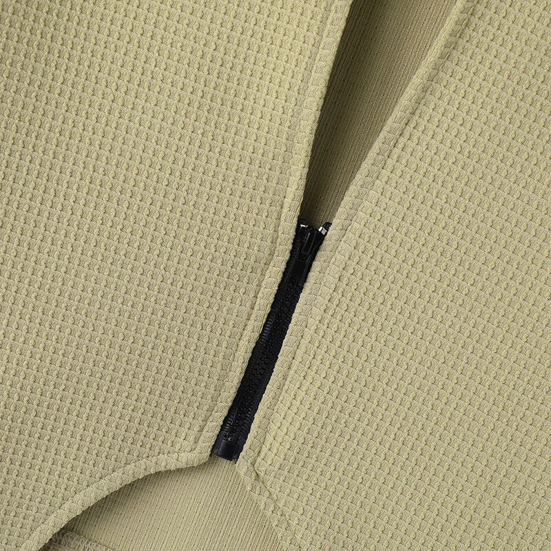 INCERUN Mens Coats Fashion-forward Male Zip-Up Jacket - Japanese and Korean Style Solid Color Short Sleeve Male Clothing