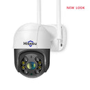 Hiseeu 4MP/5MP PTZ IP Camera Outdoor Security AI Human Detection H.265X Wireless WiFi  Video Surveillance Cameras iCsee P2P