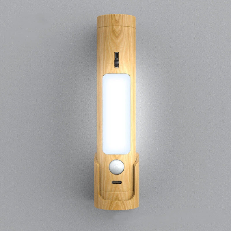 Multifunctional LED Lamp Little Night Light with Human Presence Sensor Magnetic Wall Lamps Smart Motion Detection Lights for Bedroom, Hallway