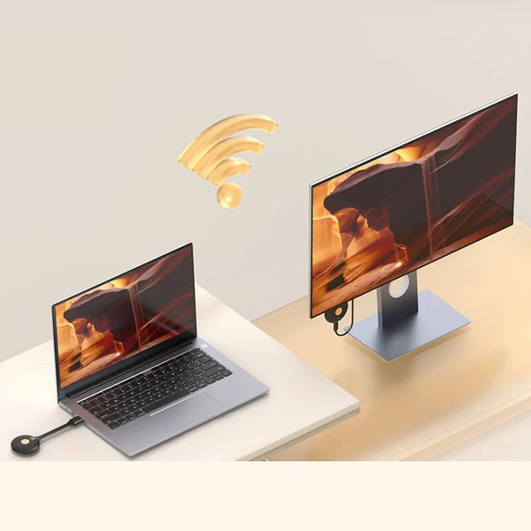 Hagibis G10W Pro Wireless HD Transmitter and Receiver Extender Kit Display Adapter Dongle Support Software Screen Casting for Laptop Netflix PS TV Projector