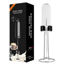 USB Rechargeable Handheld Egg Beater Electric Milk Frother Foam Maker Mixer Coffee Drink Frothing Wand Foamer
