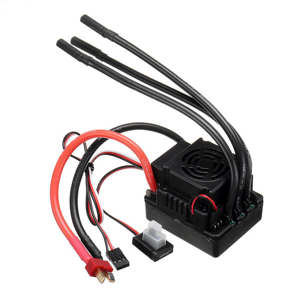 120A Brushless ESC T/XT60 Plug with 5.8V/3A SBEC 2-4S for 1/8 RC Car Parts
