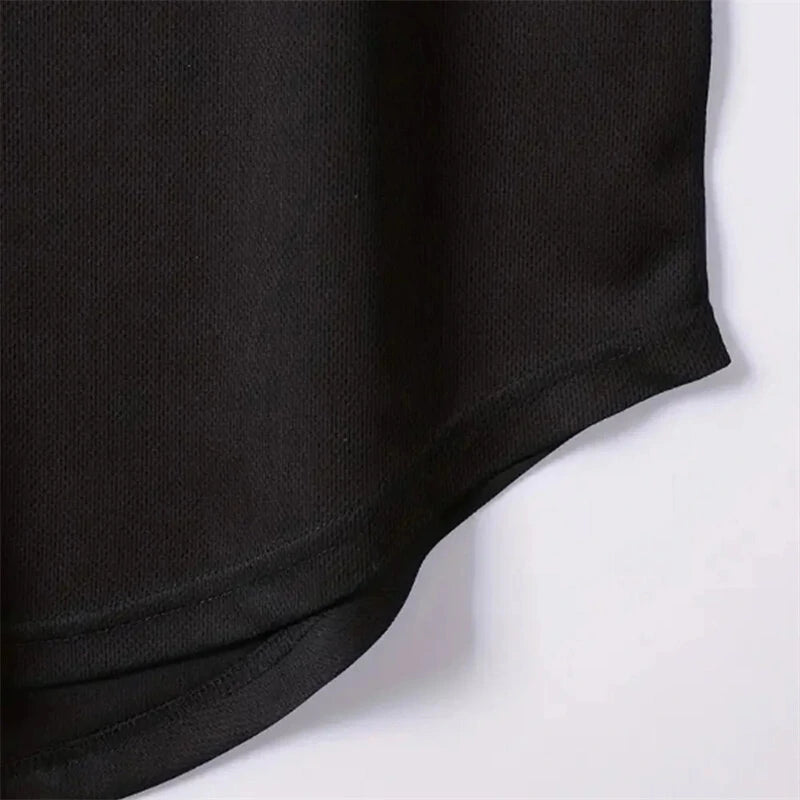 TENGOO Men's Quick-drying Sports Vest Breathable Elastic Sleeveless Fitness Tank Top for Outdoor Basketball Running Training