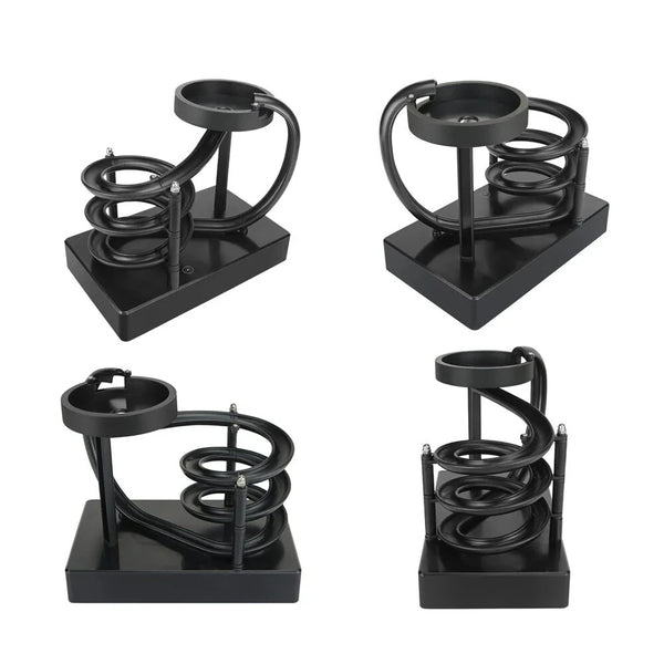 NIKOLATOY Electromagnetic Acceleration Perpetual Motion Machine Model Bulit-in Battery Desktop Ornaments Science Discovery Toys