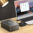 MAIWO 3.5'' HDD SATA RAID Storage Enclosure 5Gbps/10Gbps Dual Bay Hard Drive Docking Station to USB3.1 Type-C Gen2 with 4 Raid