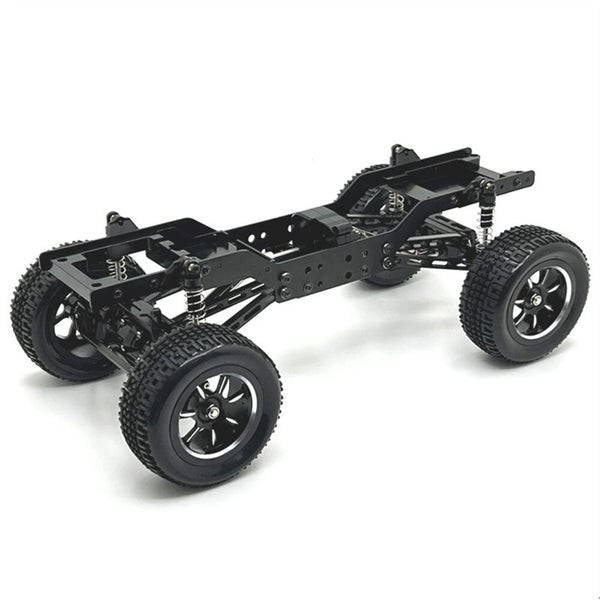 Upgraded Metal Frame Front Rear Door Axle for Land Rover MNRC MN168 1/12 RC Cars Vehicles Models Spare Parts Accessories
