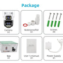 Three Lens 9MP HD 8X Zoom Security Camera WiFi Outdoor IP66 Waterproof Human Detection Night Vision Two Way Audio Smart Tracking ICSEE App Camera