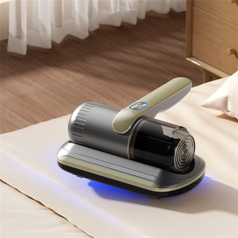 Tevorex Wireless Handheld Vacuum Cleaner 6000Pa Chargeable Mite Removal Device Lightweight Vacuum Cleaner for Bed Car Pet