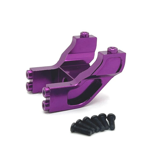 Upgraded Metal Spare Parts Tail Wing Mounting Kit Accessories for 1/14 MJX 14209 14210 RC Car Vehicle Models