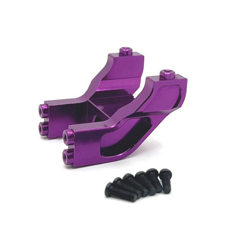 Upgraded Metal Spare Parts Tail Wing Mounting Kit Accessories for 1/14 MJX 14209 14210 RC Car Vehicle Models