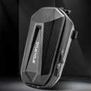 DTUCYCLE 3/4L Electric Bike Bag Waterproof Double Zipper Front Hanging Bag for Electric Bicycle Scooter