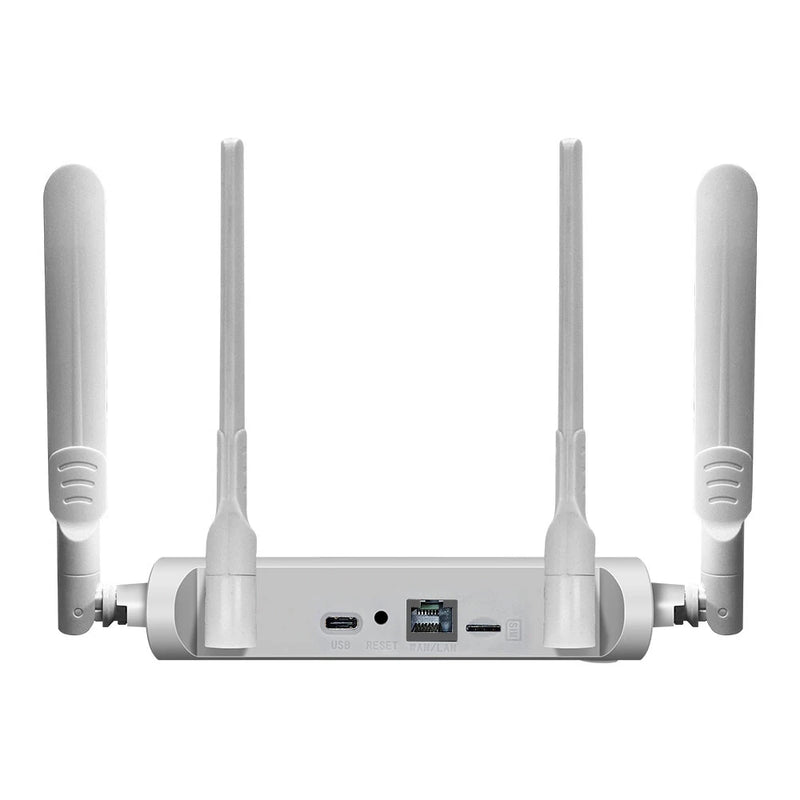 4G CPE Wireless Router High Speed WiFi6 4G Routers with 4 Antennas Built-in SIM Card Slot USB Type-C WAN LAN Port