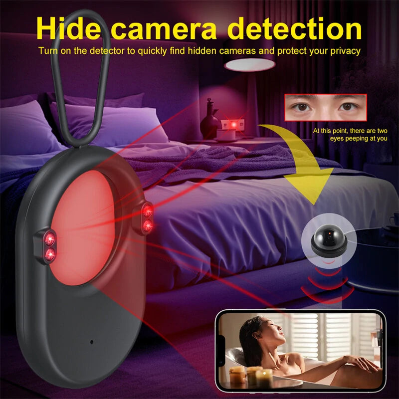 T02 Infrared Detector Smart Anti-Snooping Camera Detector High Sensitivity Small Portable Detection Device