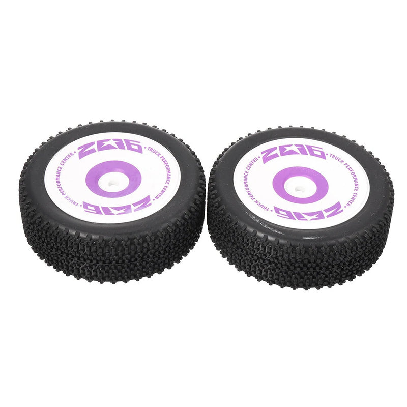 2PCS Wltoys 124019 1/12 RC Car Spare Front/Rear Tires Wheels 1826 1827 Vehicles Model Parts
