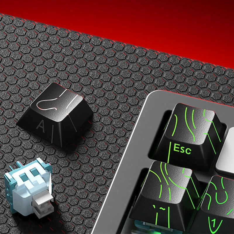 LEOBOG Hi75C Pro Custom Mechanical Keyboard Tri Mode Aluminum Alloy Gasket Structure 2.4G/bluetooth/Wired Hot Swappable 81 Keys RGB Backlit Gaming Keyboard