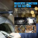 Trustfire MC18 1200 Lumens 2 In 1 L-shape LED Flashlight Headlamp With 18650 Battery EDC & Outdoor Lighting Torch Magnetic Rechargeable  Work Light Lamp