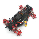 Upgraded Metal Parts Steering Components for 1/14 ZD Racing MT16 BX12 X12S JIUSI PT14R MT14R RC Cars Vehicles Models Spare Accessories