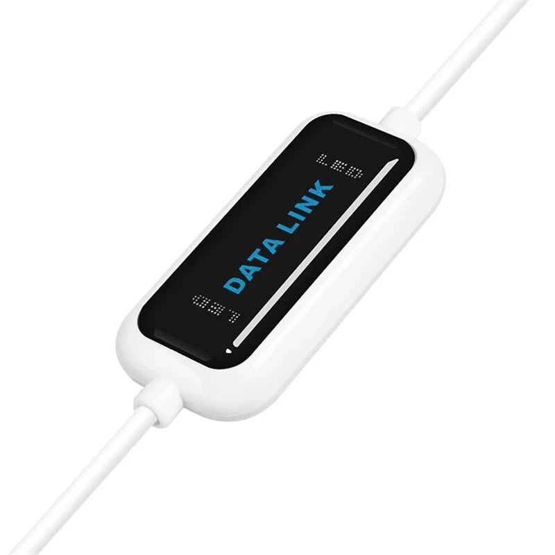 DATALINK YY-DL01 USB-A to USB-A Cable USB2.0 High Speed PC to PC Data Sync File Transfer Bridge Cable Plug and Play for PC Computer Laptop