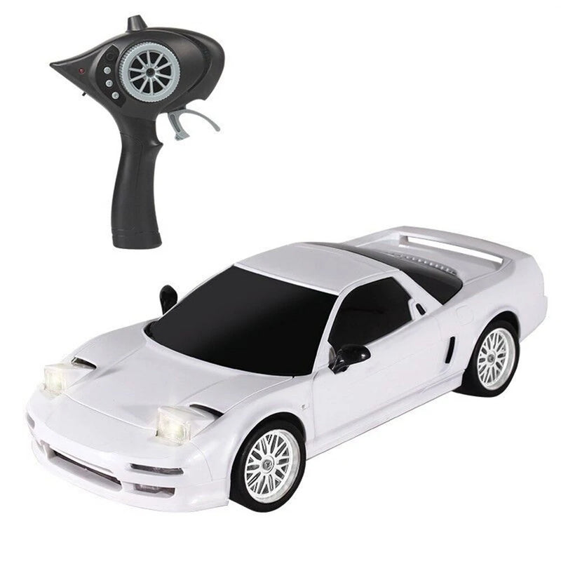 LDRC A02W RTR 1/18 2.4G RWD RC Car NSX Racing Drift Flip LED Light On-Road Full Proportional Vehicles Models Toys Standard Version