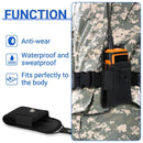 MSC-20H Tactical Walkie Talkie Pouch Radio Pouch Holder Pocket Portable Outdoor Sports Waist Bag Interphone Holster