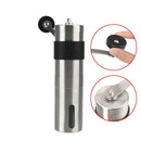 Portable Stainless Steel Manual Coffee Grinder Ceramic Grinding Core Adjustable Grinding Coarseness Hand Crank Coffee Machine