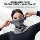 WEST BIKING Ear-hanging Thermal Cycling Mask Winter Breathable Windproof High Elastic Warm Neck Wrap for Cycling Skiing Climbing Outdoor Sports